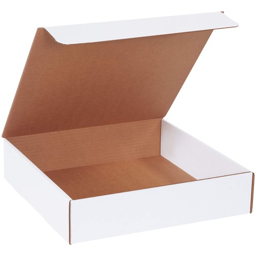 White 13x13x3 corrugated - white, 13x13x3"