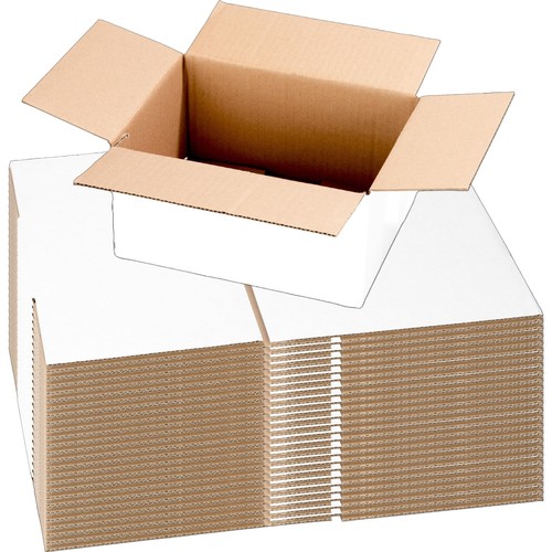 Pack 8x6x4 white - pack, cardboard