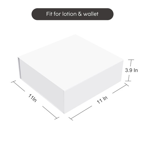 Blank gift box with magnetic - blank,