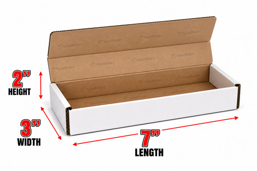 7x3x2 white corrugated - 7x3x2,