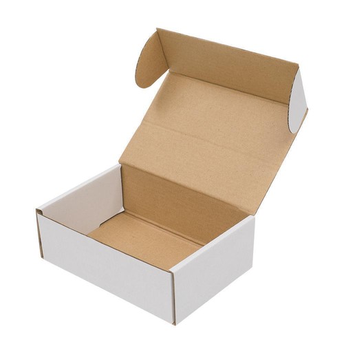 White corrugated shipping - 50,