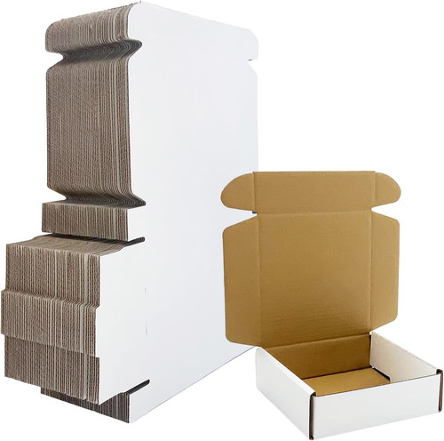 5x5x1 inch white shipping - inch,